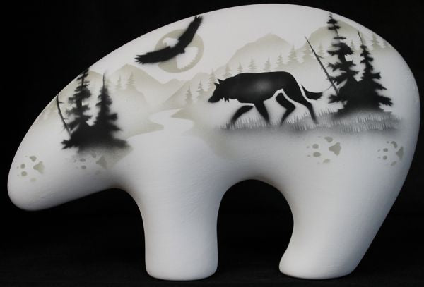 61107 High Country Tracks Buffalo 12 Large Bear