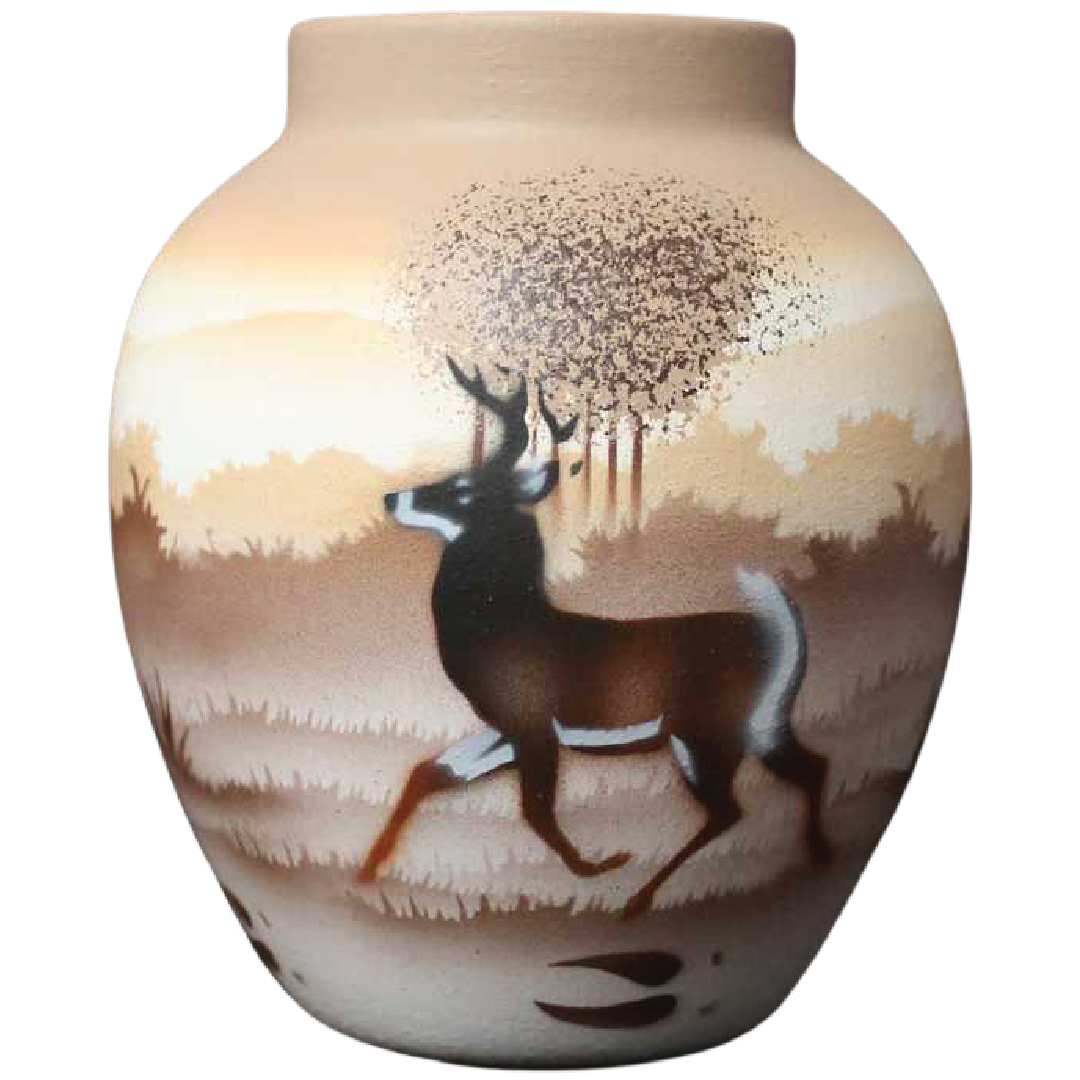 66084 Back Country Tracks Deer 4 1/2 x 6 Jar