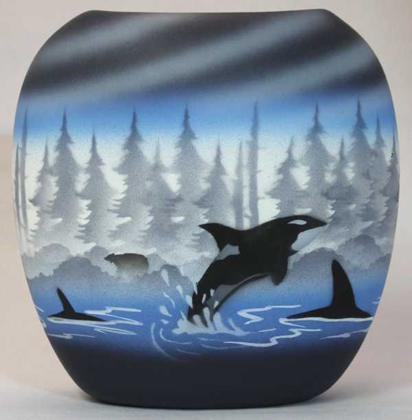 WBL3 Whaler Bay 6 1/2 Pillow Vase