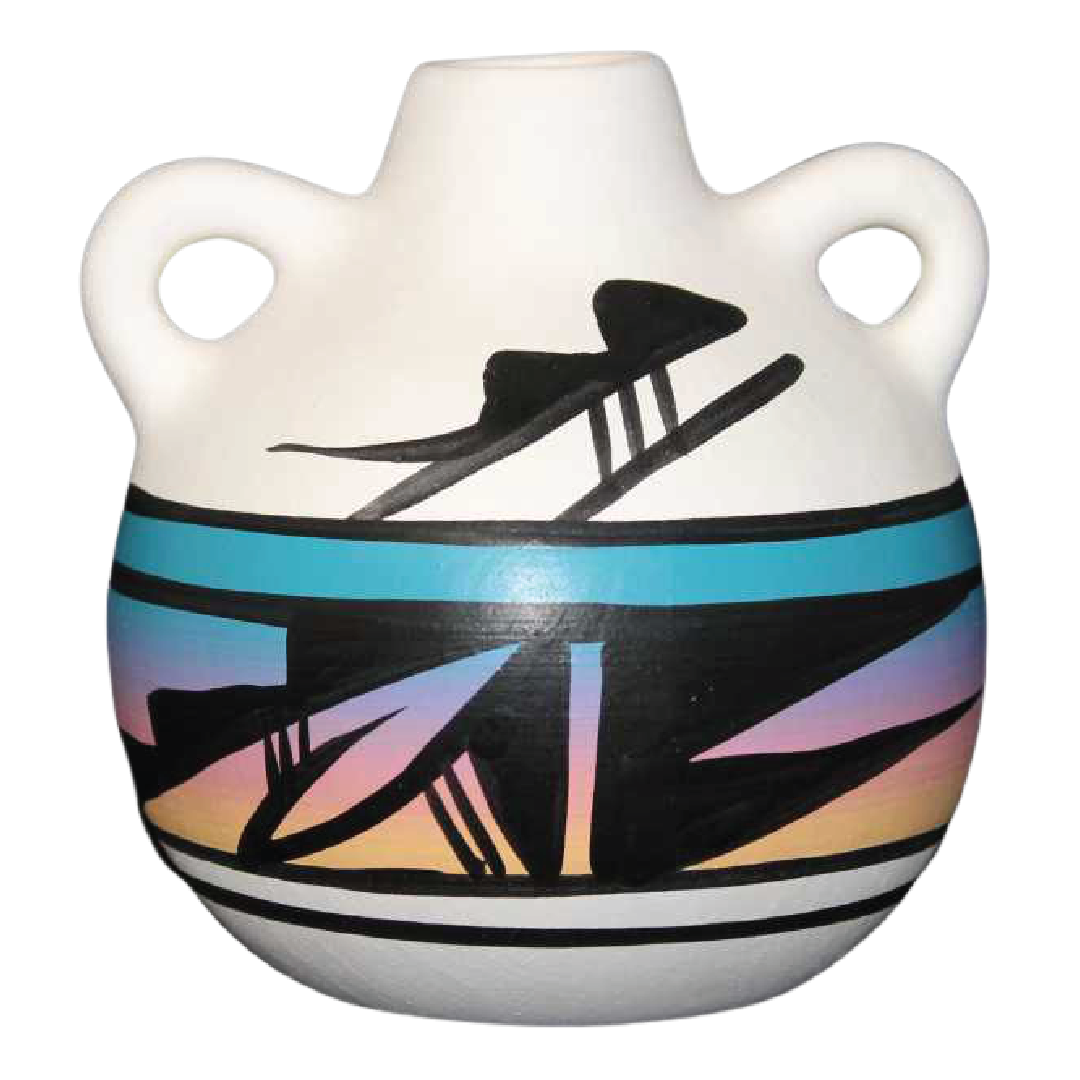10022 Indian Rainbow 4 x 4 Inch Jug