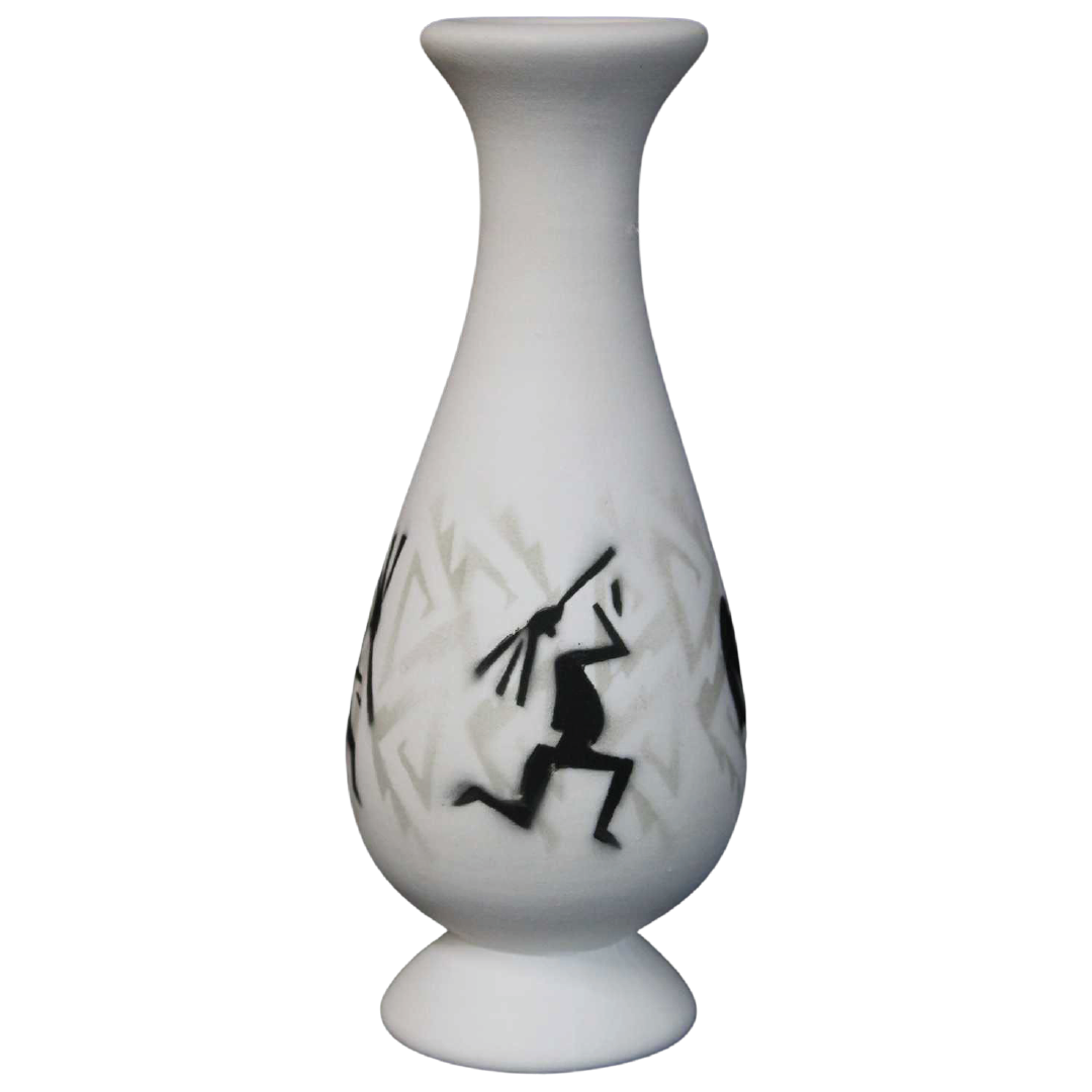 31078 Kokopelli Parade  2 1/2 x 6 Bud Vase