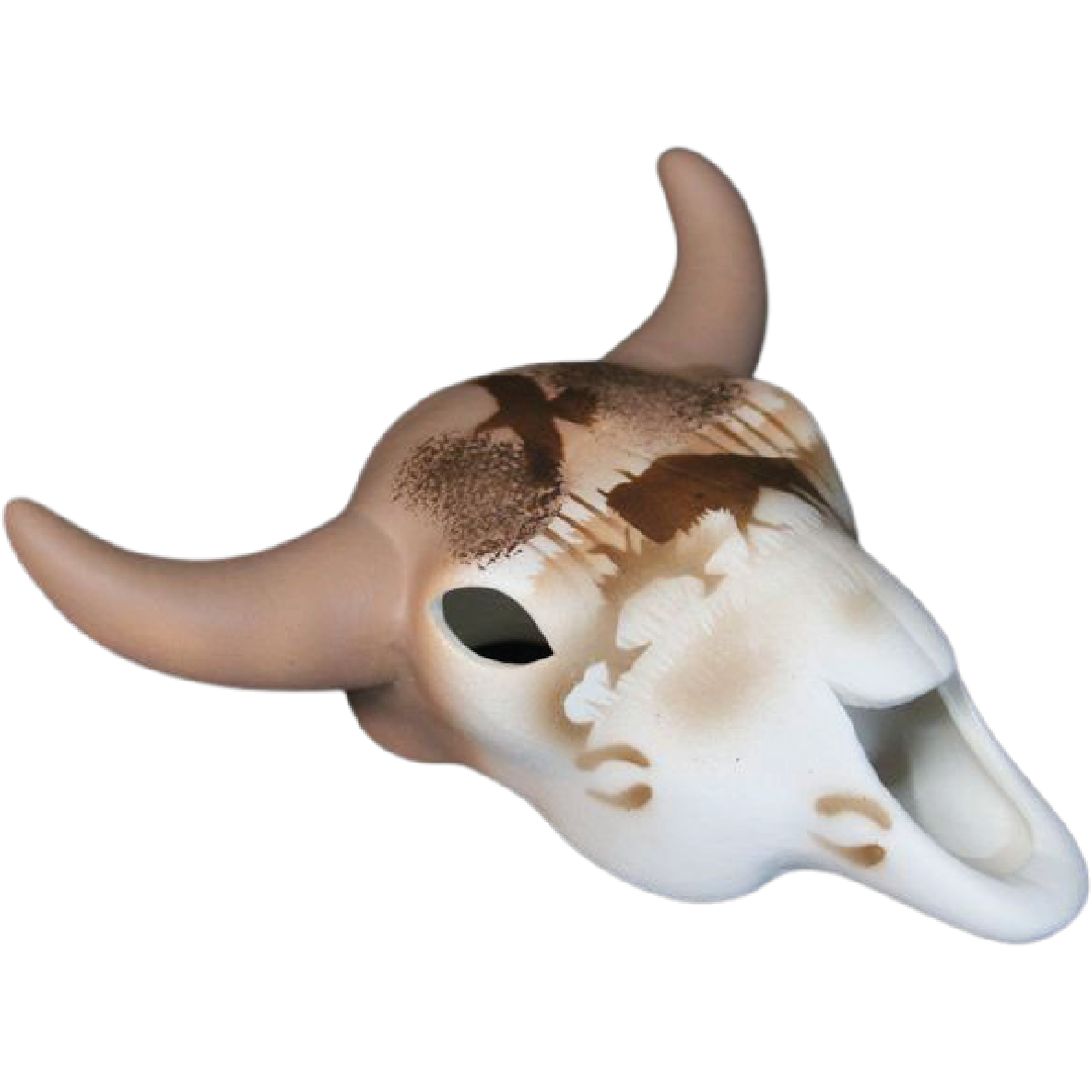 64115 Back Country Tracks Buffalo 6 Skull