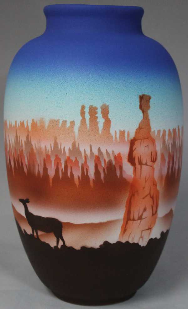 BC033 Bryce Canyon 6 x 10 Ginger Jar