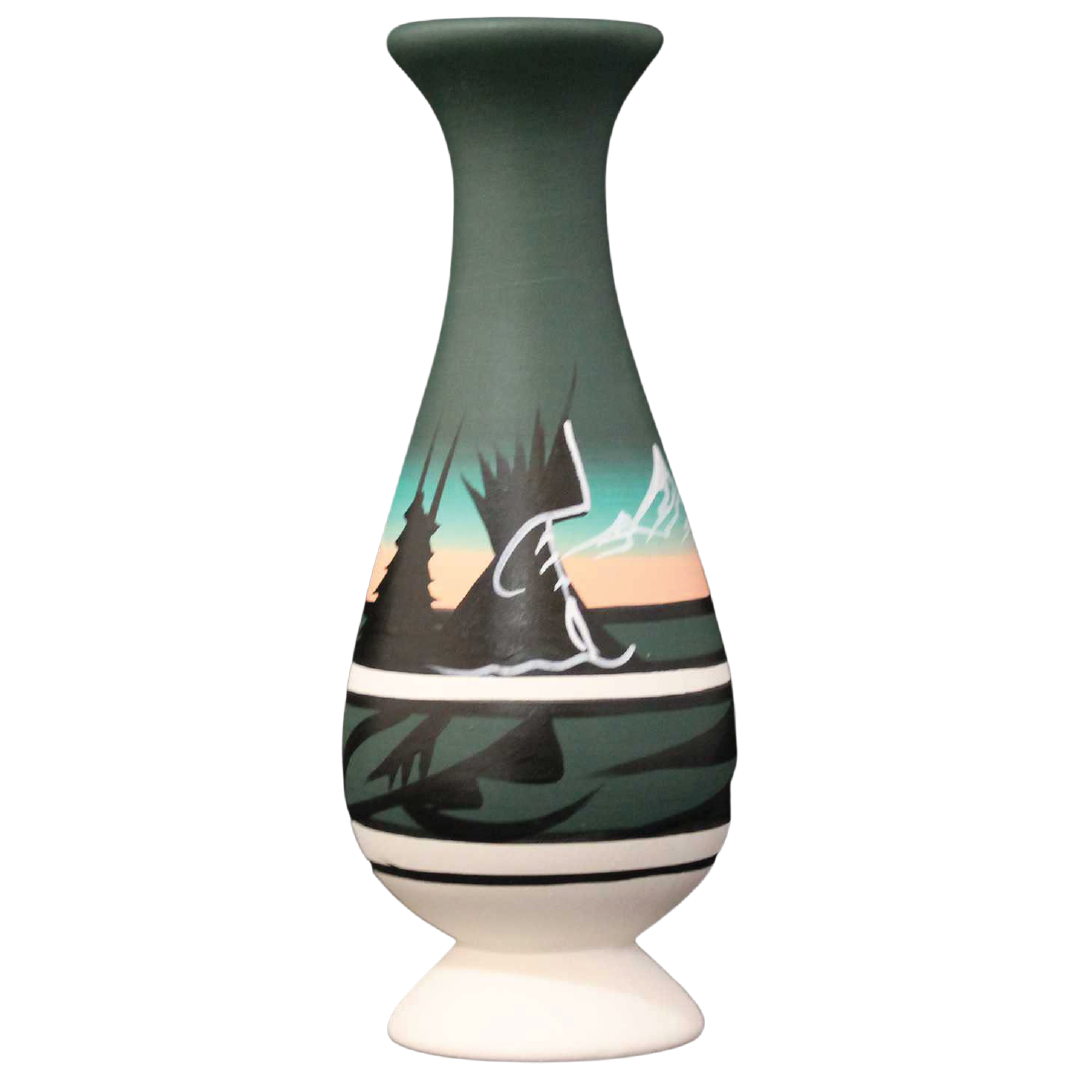 12078 Mountain Rainbow  2 1/2 x 6 Bud Vase