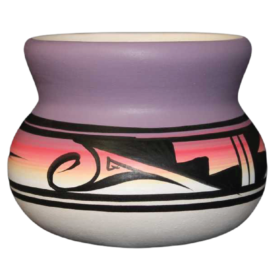 10085 Indian Rainbow 4 1/2 x 3 1/2 Inch Bowl