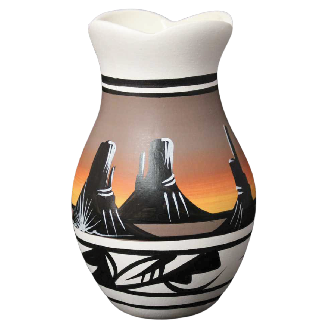 11039 Desert Rainbow 3 1/2 x 6 1/2 Petal Vase