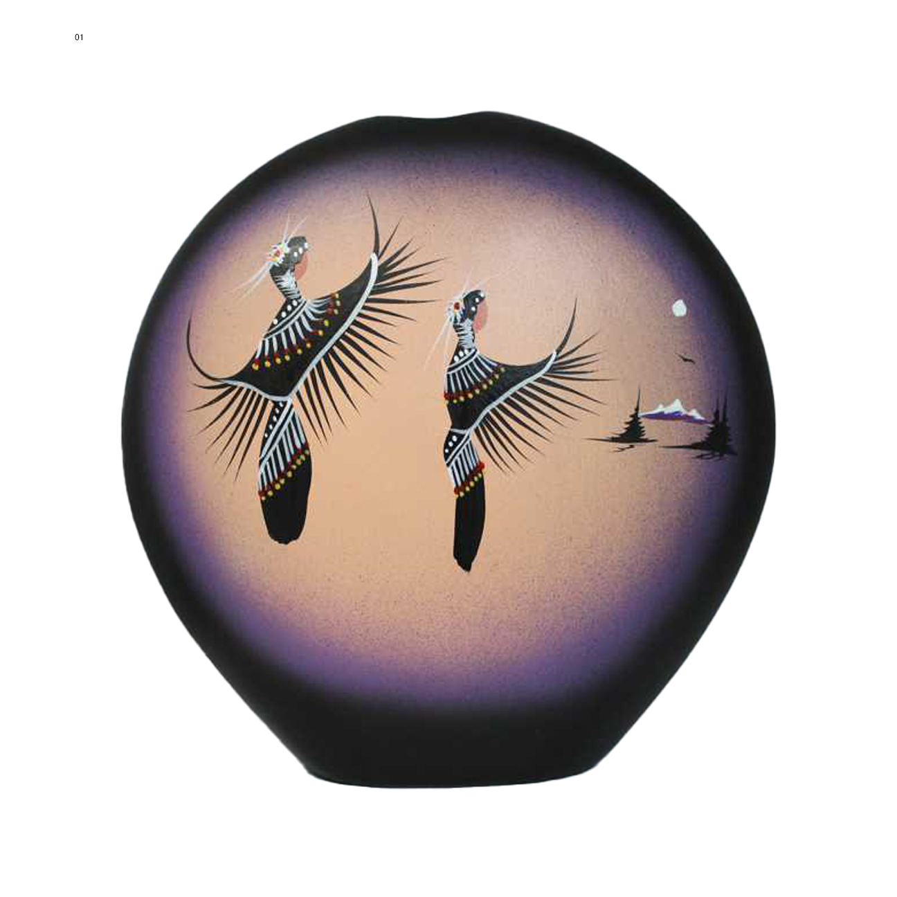40101 Mystic Maiden 11" Pillow Vase