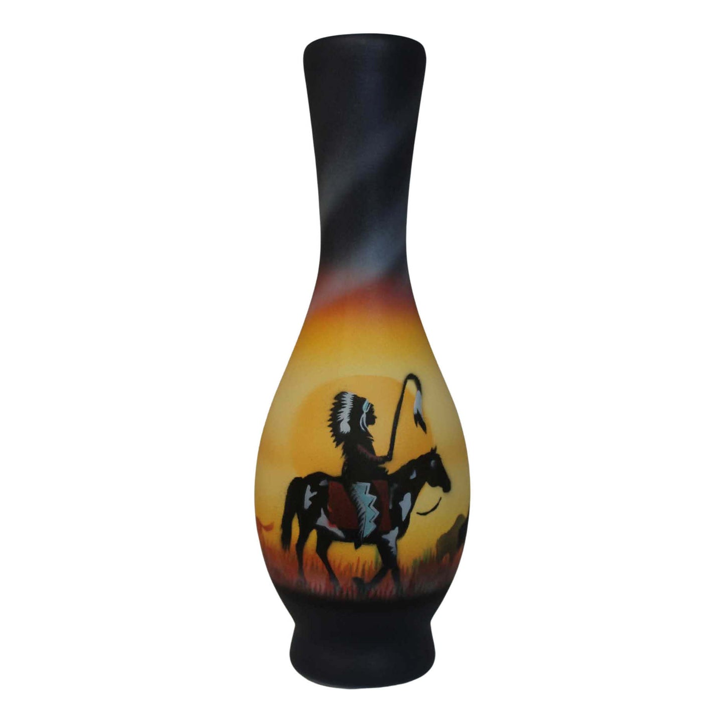 CHM4 Proud Chief 3 x 8 Bud Vase