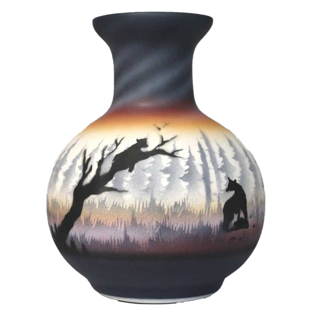 BVL1 Bear Valley 5 1/2 x 7 1/2 Flower Vase