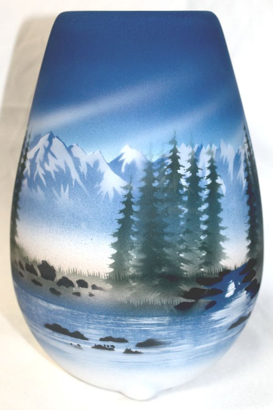 HR091 High Rockies 6 x 8 1/2 Vase