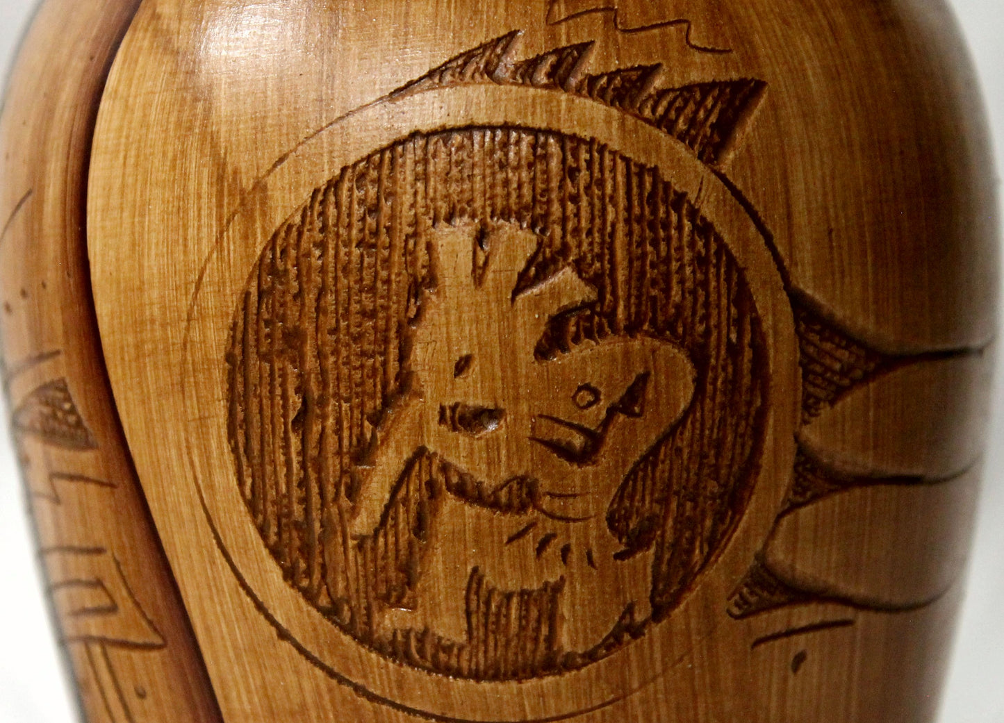 DBW42Koko KOKOPELLI Etched Collector Piece by Dwayne Blackhorse