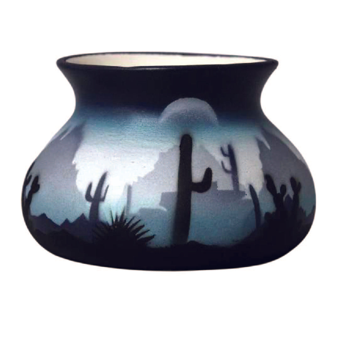 44147 Blue Sonora Desert  4 1/2 x 3 Candle 2