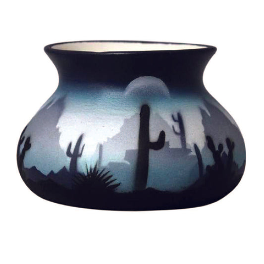44147 Blue Sonora Desert  4 1/2 x 3 Candle 2