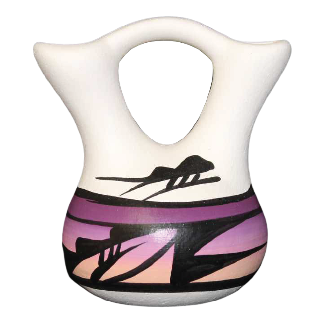 10054 Indian Rainbow 2 3/4 x 3 Inch Wedding Vase