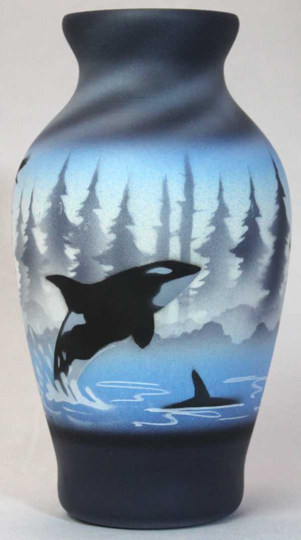 WBM5 Whaler Bay 4 x 7 Vase
