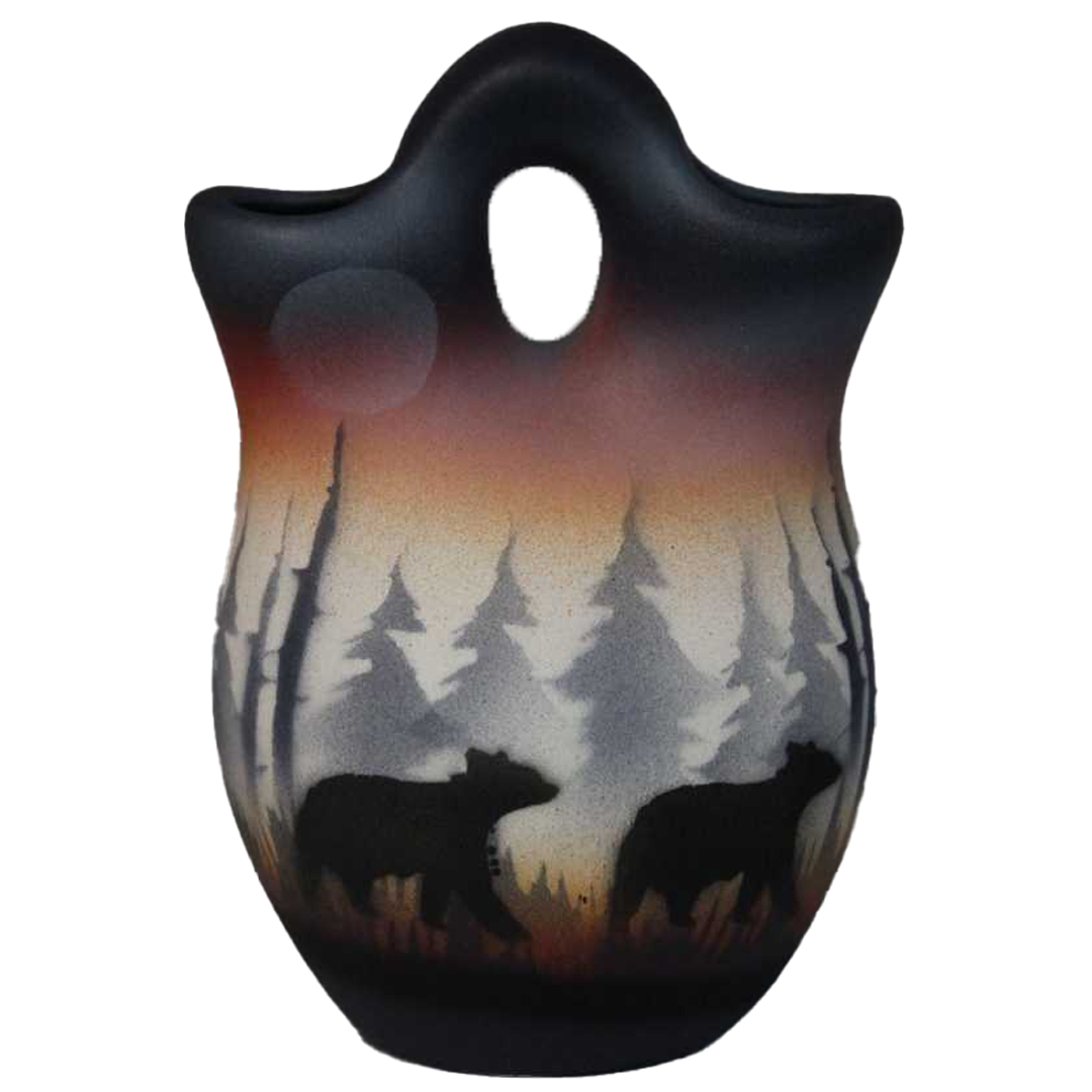 BVB7 Bear Valley  3 x 4 Wedding Vase