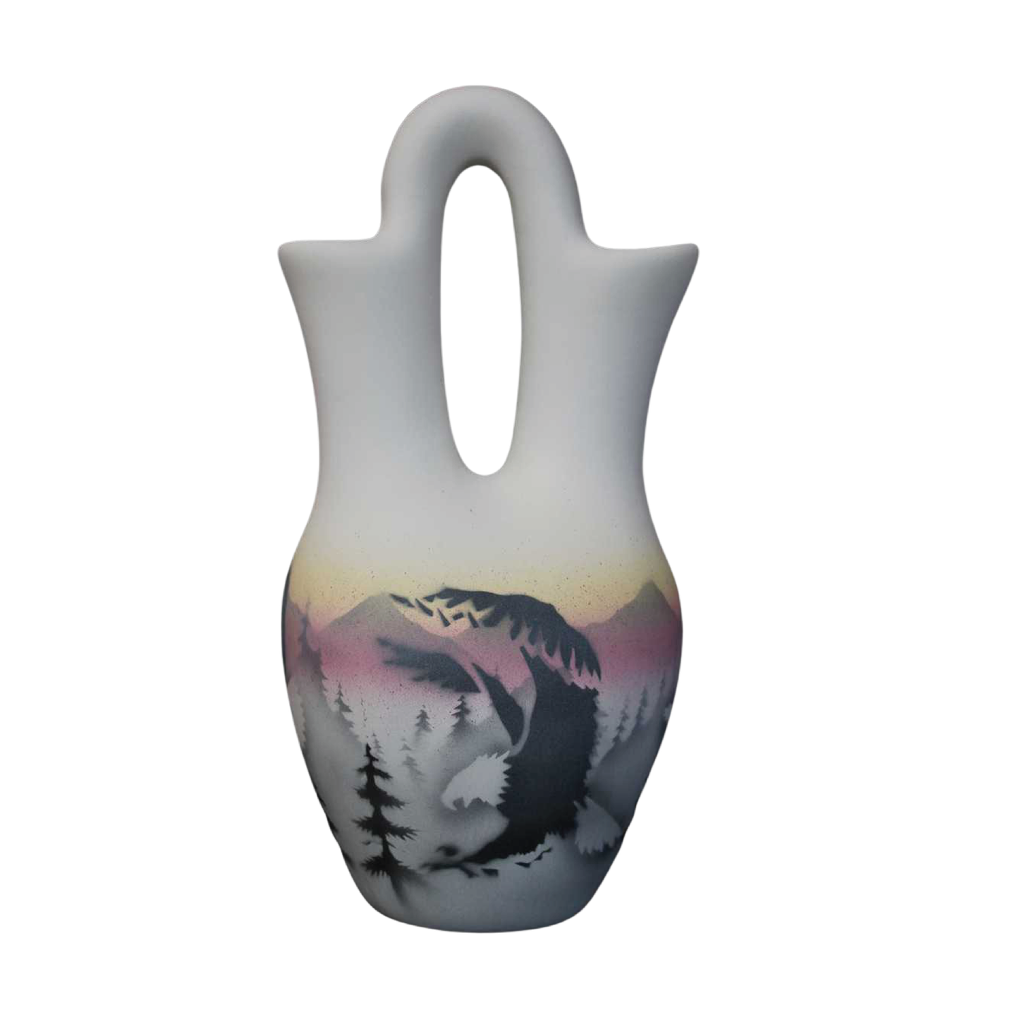 36018 Sacred Messenger  5 1/2 x 10 1/2 Wedding Vase