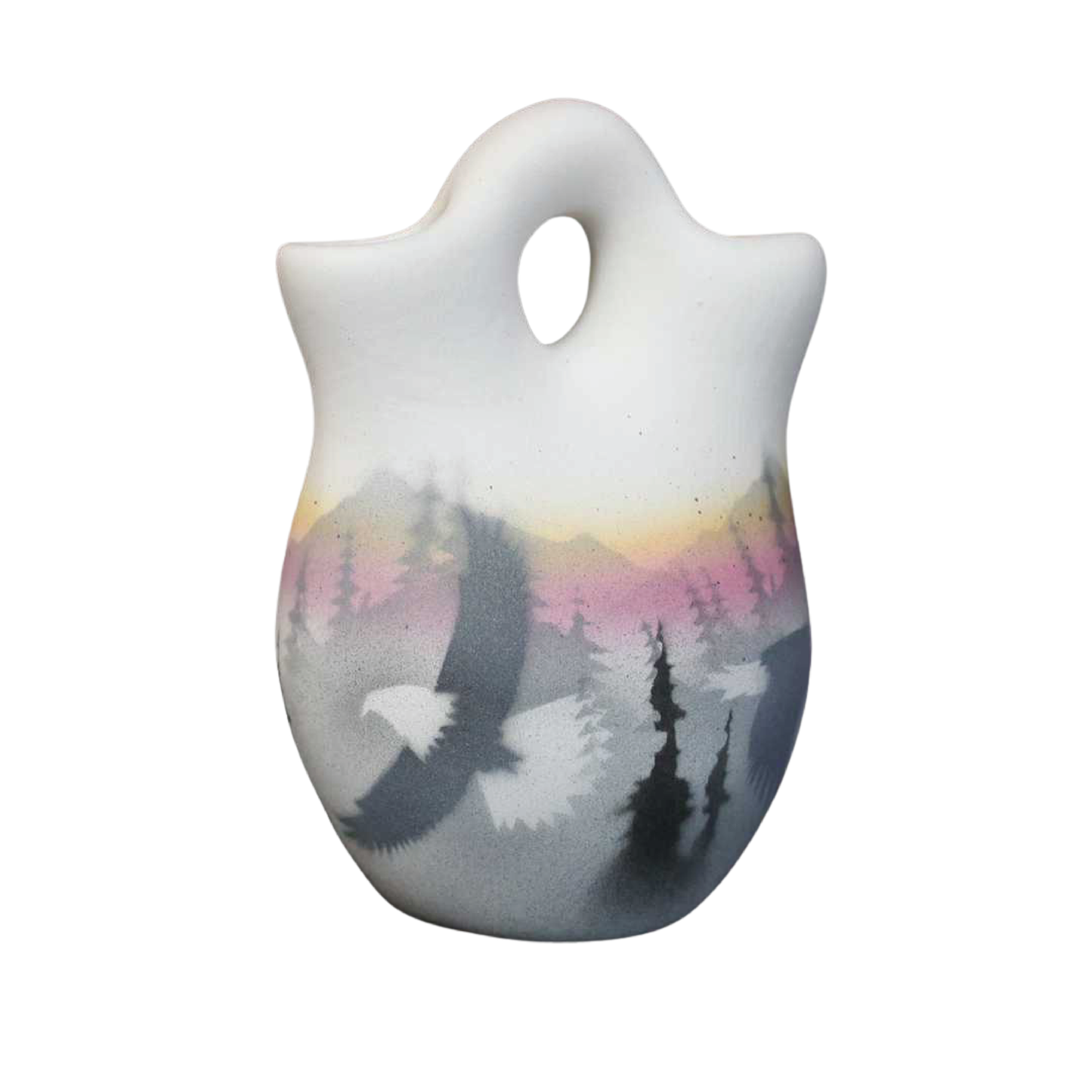 36053 Sacred Messenger 3 x 4 Wedding Vase