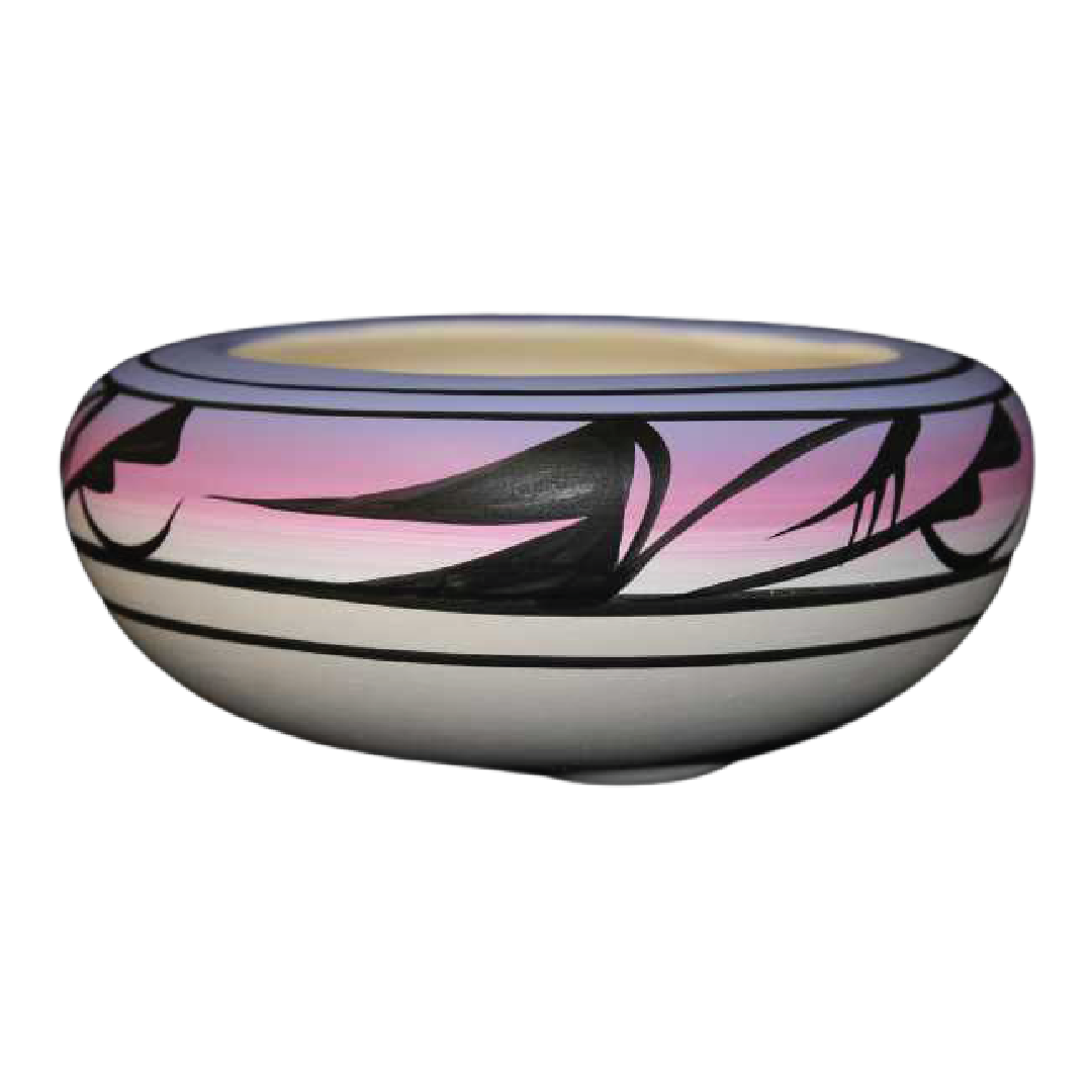 10008 Indian Rainbow  6 x 2 1/2 Inch Candy Dish