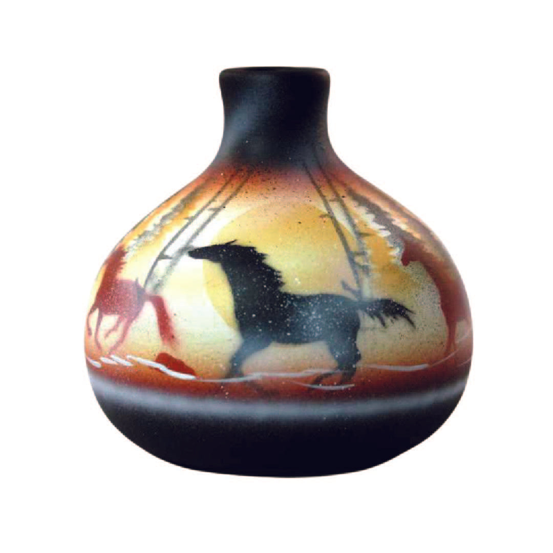 BFB5 Born Free Horses Mini Pot