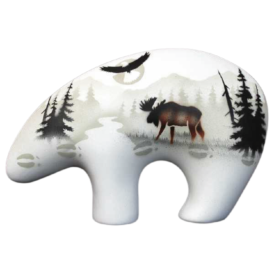60106 High Country Tracks Moose 5 1/2 Small Bear