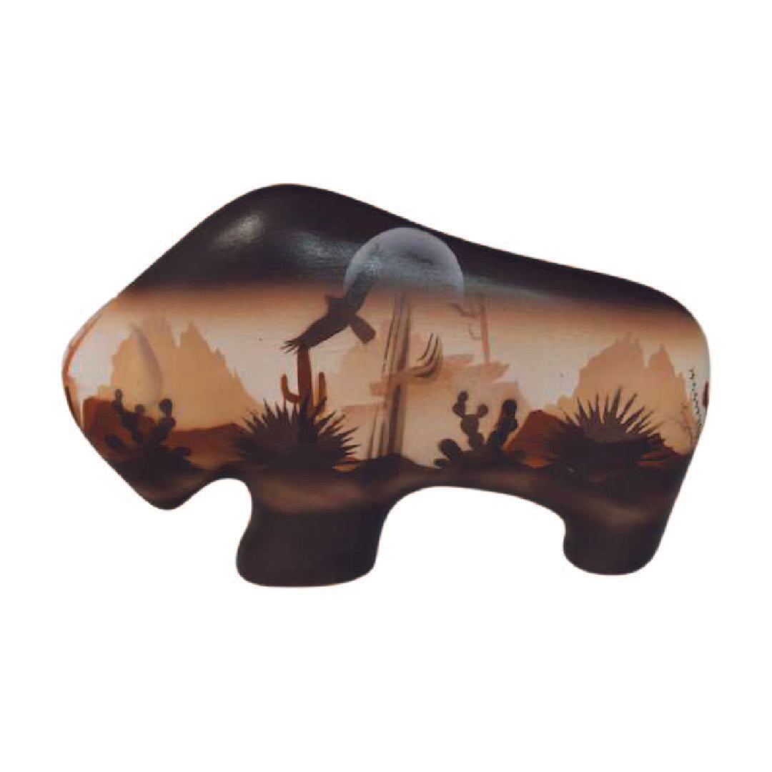 46155 Brown Sonora Desert  9 Medium Buffalo