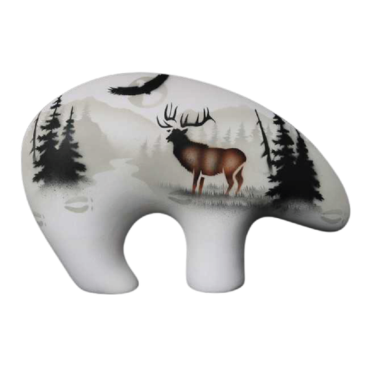 63106 High Country Tracks Elk 5 1/2" Small Bear