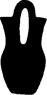 TS018 Totem Spirit 5 1/2 x 10 1/2 Wedding Vase