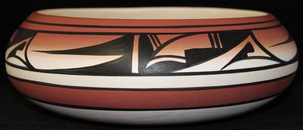 10071 Indian Rainbow  10 1/2 x 3 1/2 Inch Bowl