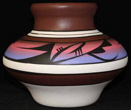 10082 Indian Rainbow  9 x 7 1/2 Inch Pot