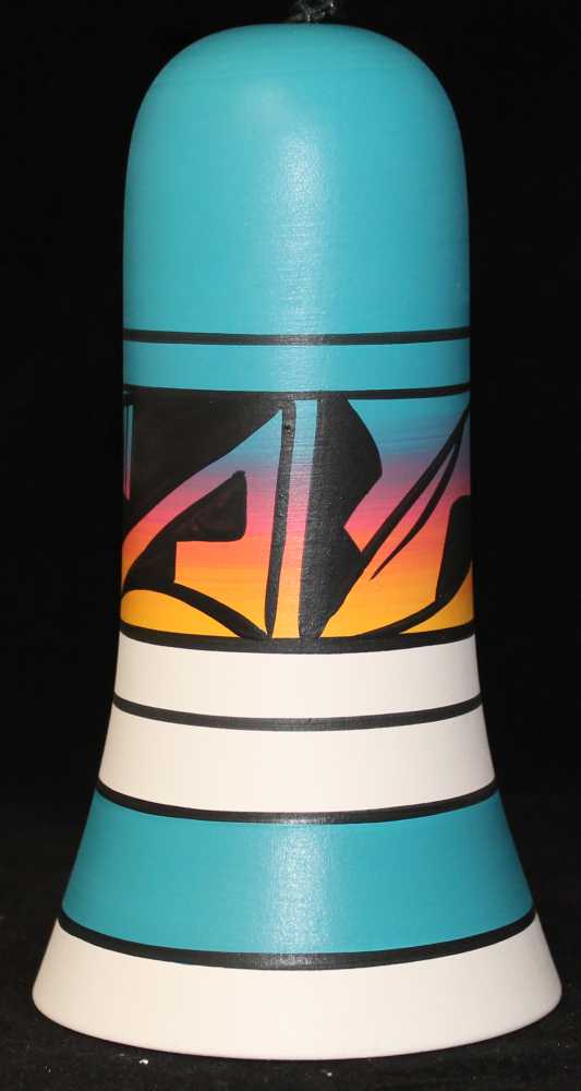 10086 Indian Rainbow  4 x 7 Inch Bell