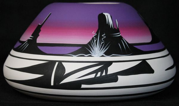 11005 Desert Rainbow  8 x 4 Bowl