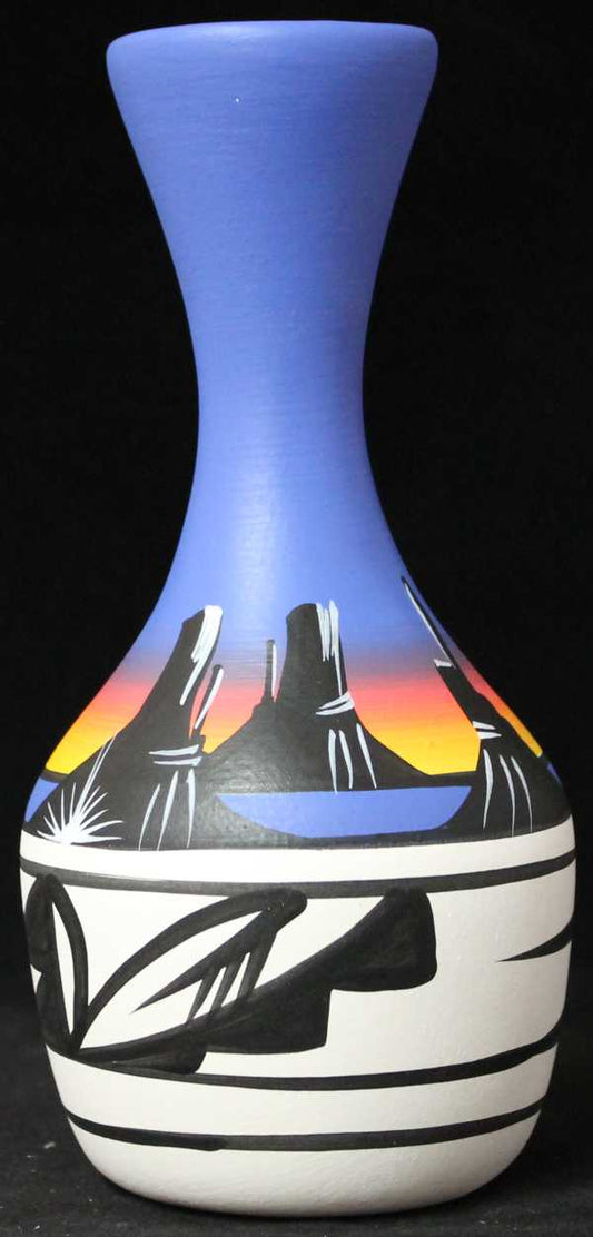 11049 Desert Rainbow 3 1/2 x 8 Bud Vase