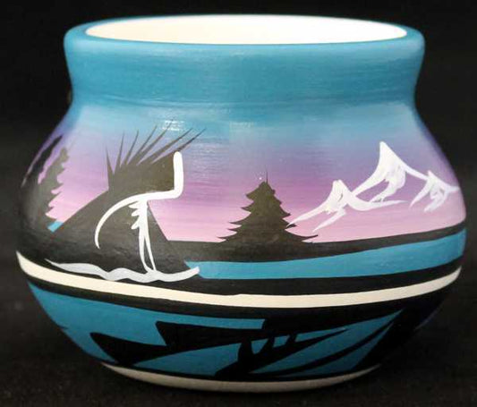 12060 Mountain Rainbow Mini Pot