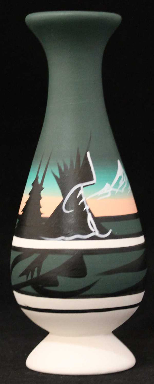 12078 Mountain Rainbow  2 1/2 x 6 Bud Vase
