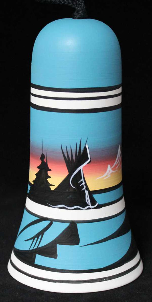 12086 Mountain Rainbow  4 x 7 Inch Bell