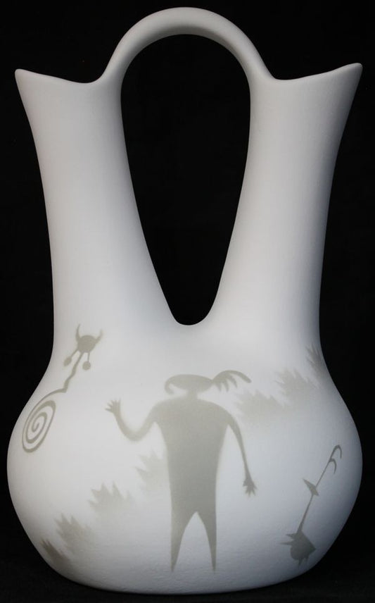 30065 Ancient Shadows  7 1/2 x 12 Wedding Vase