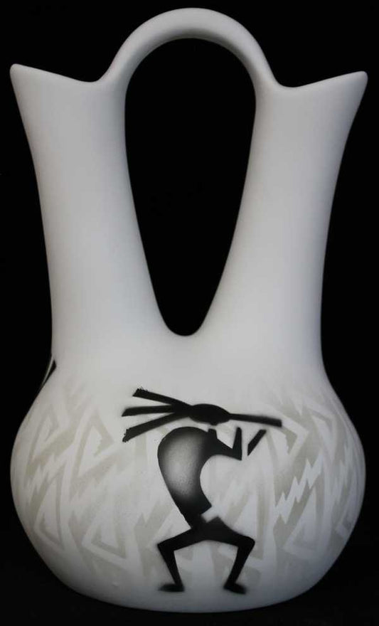 31065 Kokopelli Parade  7 1/2 x 12 Wedding Vase