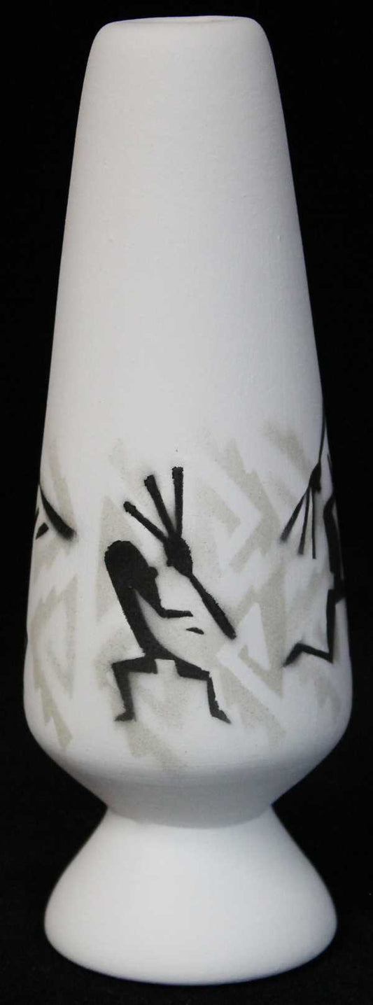 31077 Kokopelli Parade  2 x 6 Bud Vase