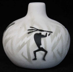 31126 Kokopelli Parade  Mini Pot