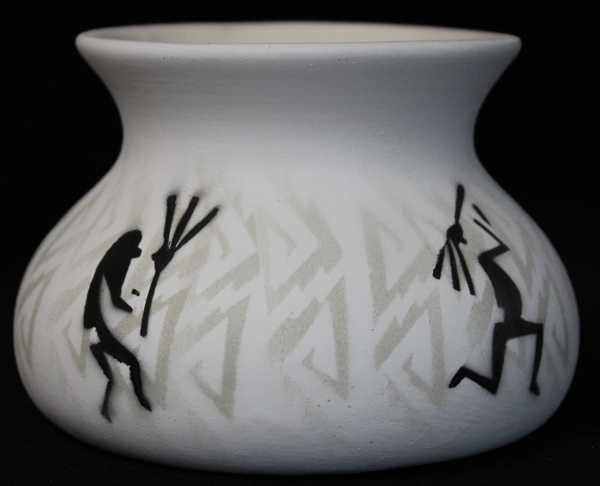 31147 Kokopelli Parade  4 1/2 x 3 Candle 2