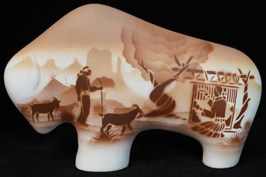32156 Navajo Lifestyles  6 1/2 Petite Buffalo