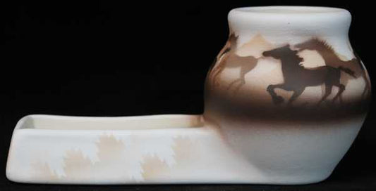 33093 Wild Horses  7 1/2 x 3 1/2 Desk Caddy