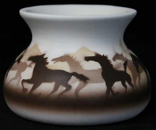33147 Wild Horses  4 1/2 x 3 Candle 2