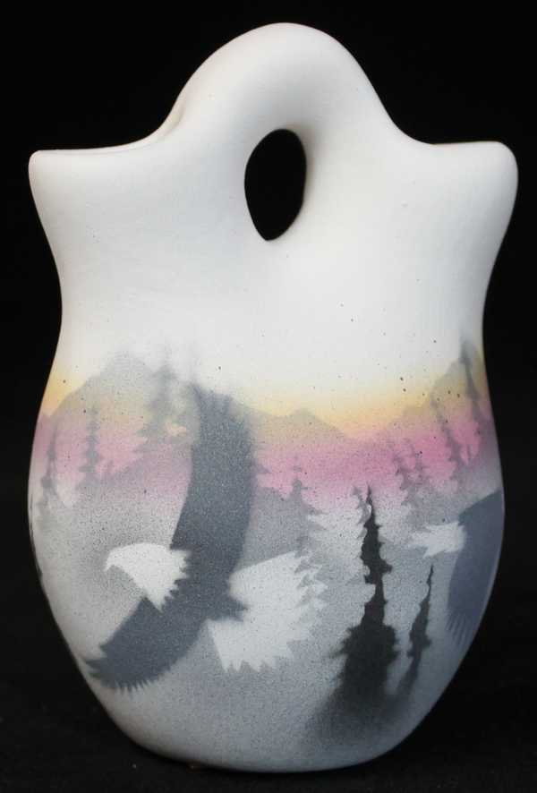 36053 Sacred Messenger  3 x 4 Wedding Vase