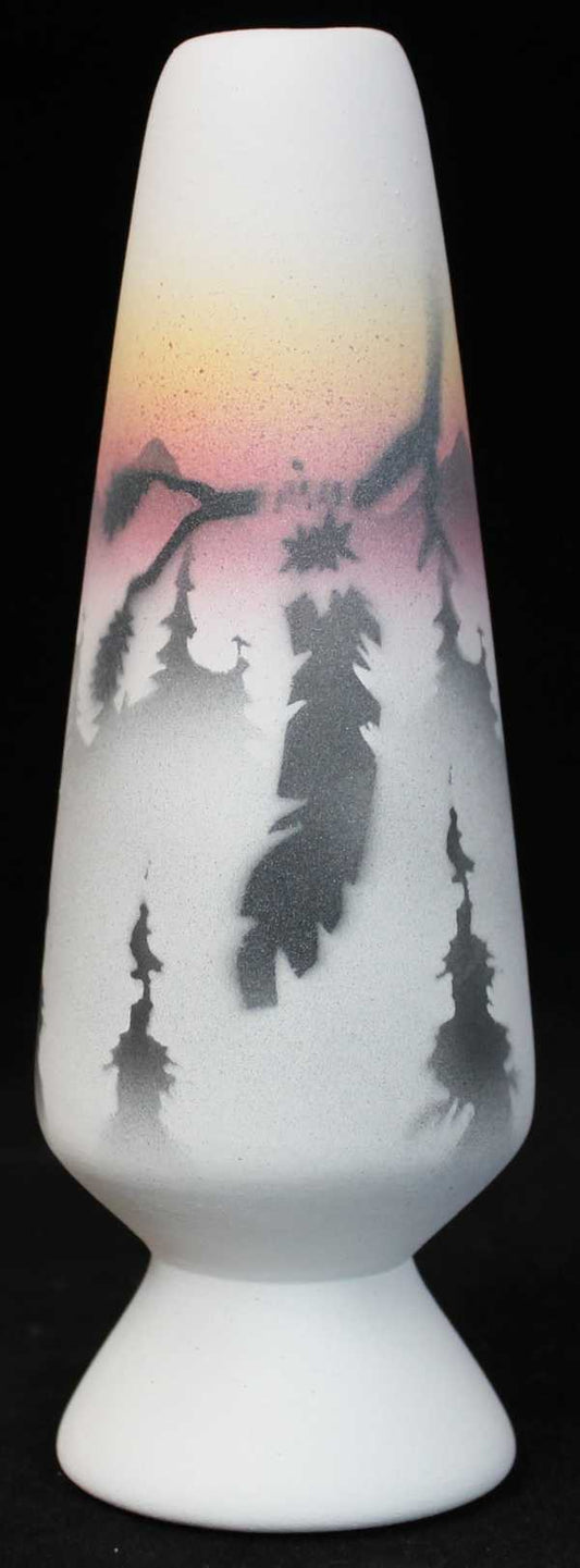 36077 Sacred Messenger  2 x 6 Bud Vase