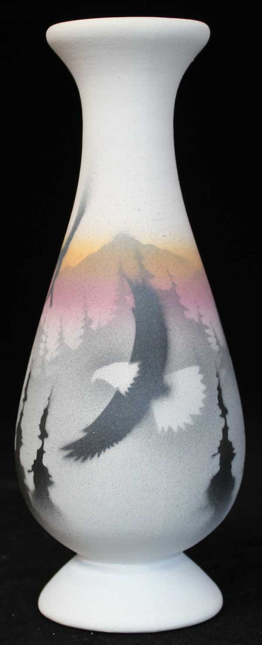 36078 Sacred Messenger  2 1/2 x 6 Bud Vase