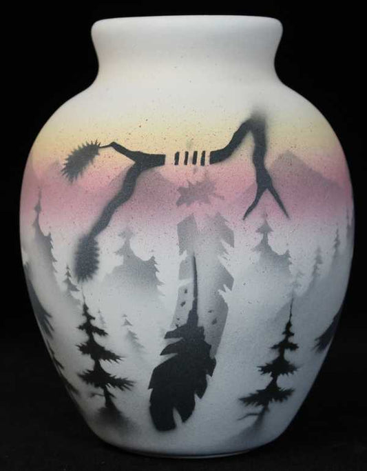 36084 Sacred Messenger  4 1/2 x 6 Jar