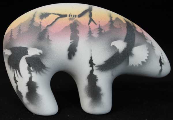 36106 Sacred Messenger  5 1/2 Small Bear