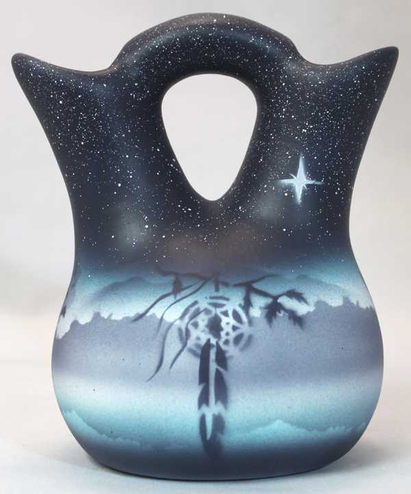38023 Native Dream  4 1/2 x 5 1/2 Wedding Vase
